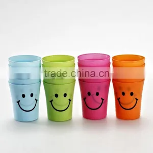 8 oz 250ml pp Plastic Smile Water Cup thumbnail-2