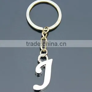 Wholesale High Quality Metal Alphabet Keychain thumbnail-2