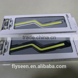 New Arriver 12v 14w Auto Car Led Cob Daytime Running Light DRL Z Shape Signal Light thumbnail-2