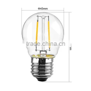 LED Filament Bulb CE Certificated E27 4w Led Filament Golf Ball Bulb thumbnail-2