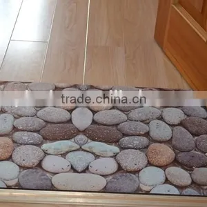 Polyester Printing Rubber Mat Warm Door Mat Rubber Backing Rubber Floor Mat thumbnail-1