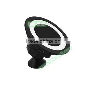 NEW Arrival 360 Degrees Rotating Magnetic Wireless Car Charger Holder, Magnetic Car Phone Holder thumbnail-3