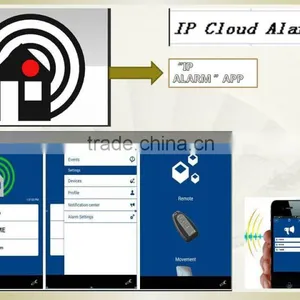 Wireless Burglar Alarm Cloud Based IP Alarm for Home Security no Sim Card thumbnail-4