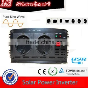 1000W Pure Sine Wave Power Inverter DC 12v AC 220v for Home Use thumbnail-2