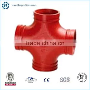 Ductile Iron Cross Pipe Fitting thumbnail-1