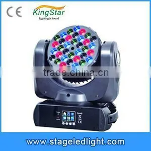 China Stage Light Factory 36x3w RGBW 4 IN 1 LED Moving Head Washer Stage Lighting Fixture for Club,Show, thumbnail-1