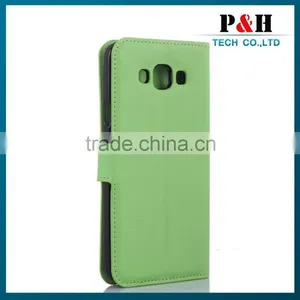 Hot New Products 2015 Stand Wallet Leather Case For Samsung Galaxy E7 thumbnail-5