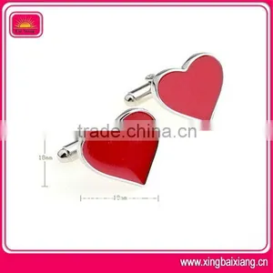 Hot Sell Fashion Promotion Metal Pink Cufflink thumbnail-3