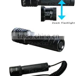 New Outdoor Bright Light Mountain Bike Flashlight With Mount Holder TK737 thumbnail-2