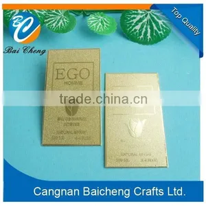 Gold Rectangle Sign/craft Maker With Cheap Price for Large Quantities / Accpet and Welcome OEM/ODM by Customers thumbnail-1