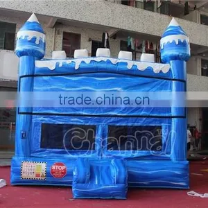 Blue Inflatable Bouncy Castle, Inflatable Jumping Castle, Inflatable Castle thumbnail-1