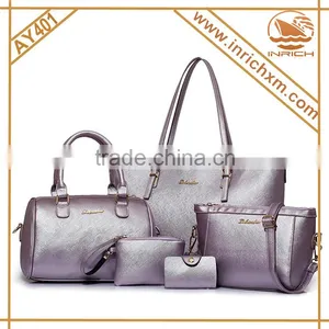 Woman Fashion 2016 5 Pieces Leather Tote Bag High End Handbag Quality Choice thumbnail-2