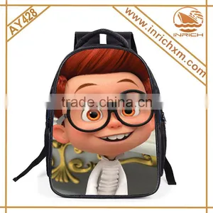 Fashion Wholesale Custom Printed Promotion Kids School Bag 2016 thumbnail-1