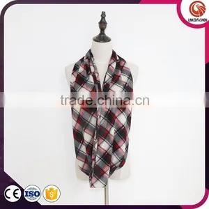 Wholesale Stripe Infinity Scarf Fleece Snood Custom Scarf Soft Polar Plush Soft Infinity Scarf thumbnail-1