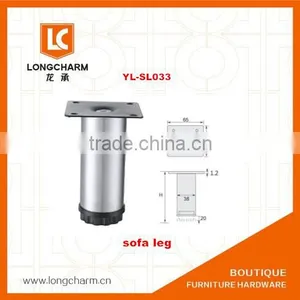 Furniture Fitting Cylinder Metal Cupboard Sofa Leg Feet thumbnail-1
