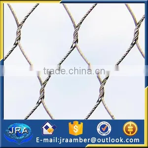 AISI 316 X-tend Knotted Rope Mesh/Zoo Animal Cage Mesh Netting thumbnail-1