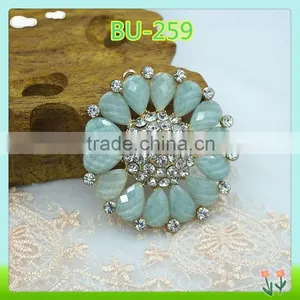 Wholesale Unique Large Decorative Rhinestone Button thumbnail-1
