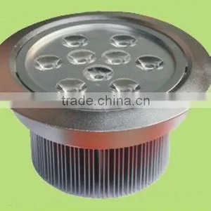 9w Round Commercial Aluminum LED Downlight thumbnail-1