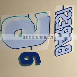 Factory Direct Soccer Jersey and T-shirt Usage Flock Numbers Heat Transfer Printing Paper thumbnail-4