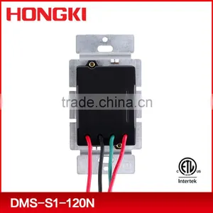 ETL, CETL Single Pole/ Three Way 120V 150W CFL LED Light Dimmer Switch thumbnail-3