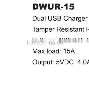 Wholesale CUL UL Dual Usb Wall Charger thumbnail-4