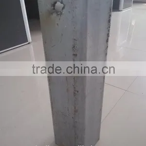 Steel W Beam Traffic Guardrail Column thumbnail-2