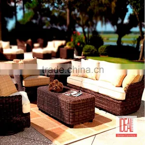 Outdoor Modern Rattan Furniture/ Rattan Furniture Garden Set/ Outdoor Rattan Sofa thumbnail-1