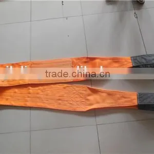 Lifting Tools Flat 100% Polyester Duplex Web Sling Belt Polyester Webbing thumbnail-4
