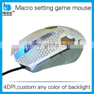 Colorful LED Backlits Gaming Mice Mouse_Macro Setting 3500 DPI Game Mouse thumbnail-6