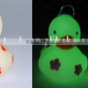 Rubber Toy Manufacture Glow in Dark Halloween Skull Duck thumbnail-3