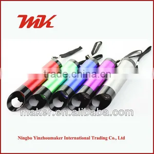 NMF 1073 9 LED Bottle Opener Aluminum Flashlight thumbnail-1