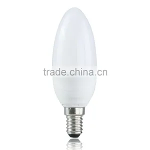 Execellent White TIWIN Hot Sale Cheap CE ROHS Cool White 470lm Plastic 5W E14 Led Candle Sale Lamp Bulb Light thumbnail-2