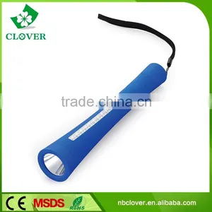 2015 High Power 1W+10 LED Plastic Chinese Led Flashlight thumbnail-1