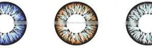 Wholesale Korea Eclipse Rainbow Brown Color Mix/blue Contact Lenses/price Colored Contact Lenses thumbnail-1