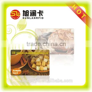 PVC Barcode Clashall Embossed High Coactivity PVC RFID Student ID Card thumbnail-2