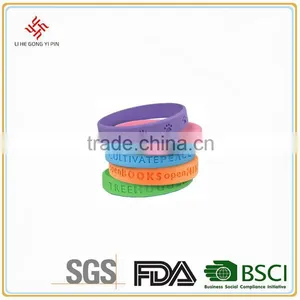 Save 10% Filled Color Fashion Virat Kohli Silicone Bracelet for Promotional Gifts thumbnail-1