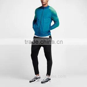 Wholesale Bright Raglan Sleeve Fitness Plain Hoodie Jackets Mens Plain Baseball Jacket thumbnail-4