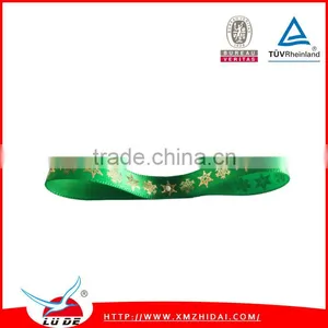 Sinicline Factory Made Green Christmas Ribbon for Christmas Tree Decoration thumbnail-4