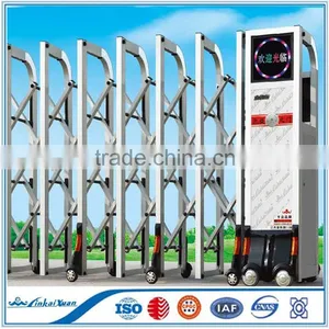 Automatic Folding Sliding Gate / Retractable Door / Folding Gate With CE Certificate thumbnail-1