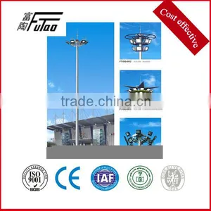 Hot Dip Galvanized Outdoor High Mast Light Pole thumbnail-1