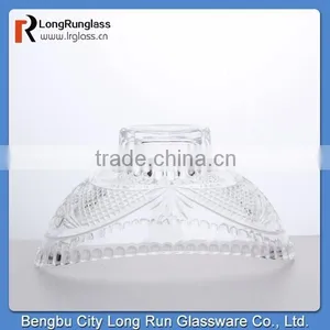LongRun High Quality 30oz Vintage Cut Fancy Design Glass Fruit Plate thumbnail-1