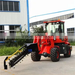 1600kg 4wd Articulated Mini Hydraulic Wheel Loader thumbnail-4