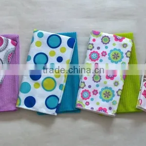 Water Absorbed Plain Solid Colour Transfer Printing Polyester /polyamide Microfiber Towel Set thumbnail-3