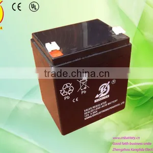 KLD Deep Cycle Rechargeable Lead Acid GEL Battery 12v4ah for Building Intercom thumbnail-1