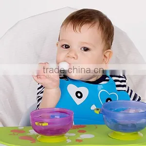 China Manufacture Colorful Non-toxic pp Baby Feeding Bowl Child Suction Dinner Bowl thumbnail-5