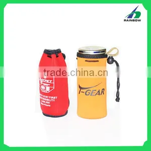Cord Tightening Neoprene Drink Bottle Sleeve thumbnail-1