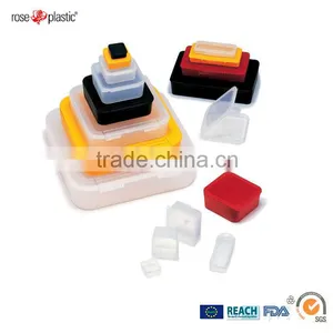 PP Transparent Plastic Die and Hand Tap Box Packaging Container With Closure Uni Box UB thumbnail-2