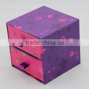 Lovely Printed 2 Layer Kids Storage Box / Jewelry Storage Box thumbnail-1