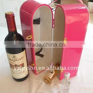 Red Leather Wine Box thumbnail-1