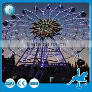 2016 Discount Playground China Manufacturers Amusement Park Rides Ferris Wheel Rides for Sale thumbnail-1